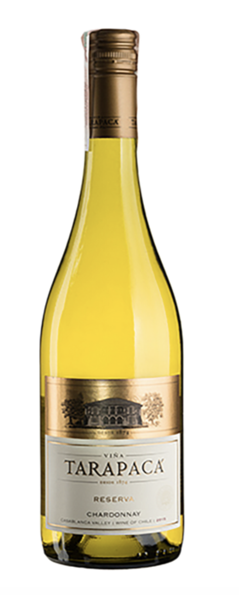 Вино Tarapaca Chardonnay Reserva сухе біле 13.5% 0.75 л